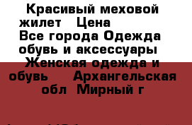 Красивый меховой жилет › Цена ­ 13 500 - Все города Одежда, обувь и аксессуары » Женская одежда и обувь   . Архангельская обл.,Мирный г.